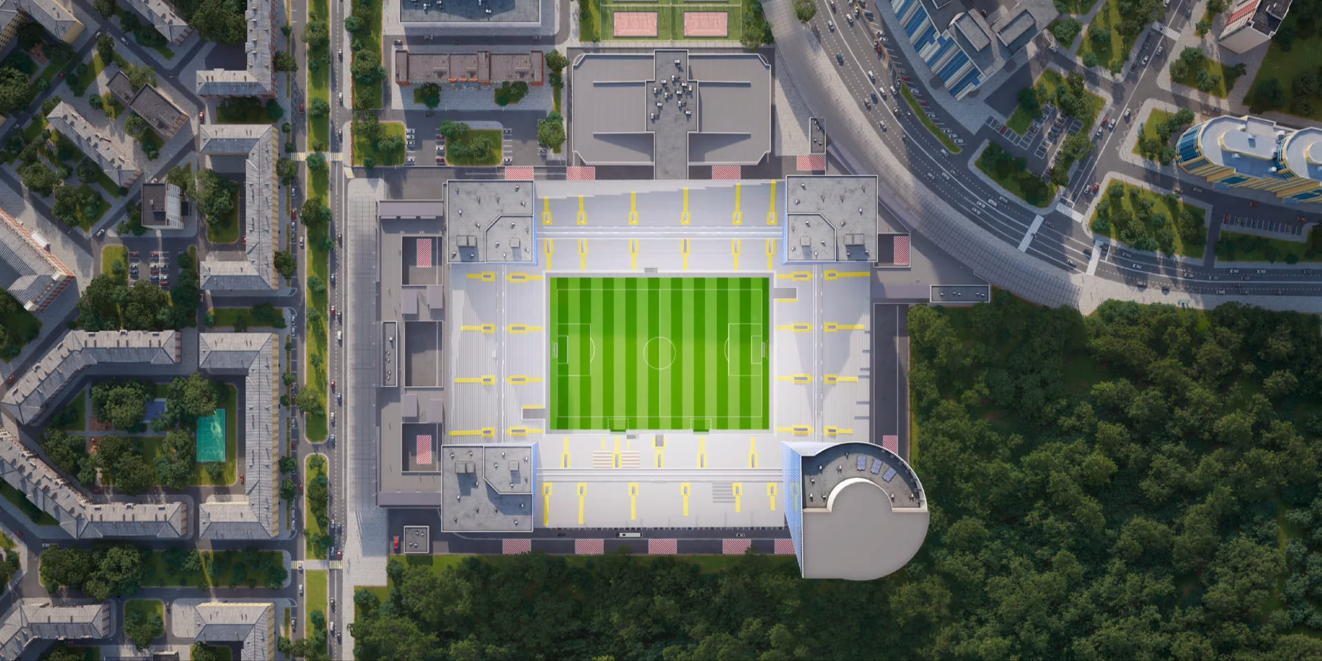 Интерактивная схема бронирования зрительских мест