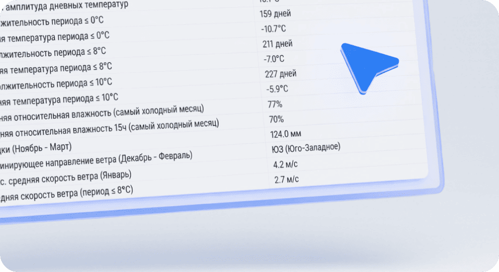 AI-поиск в таблицах документации
